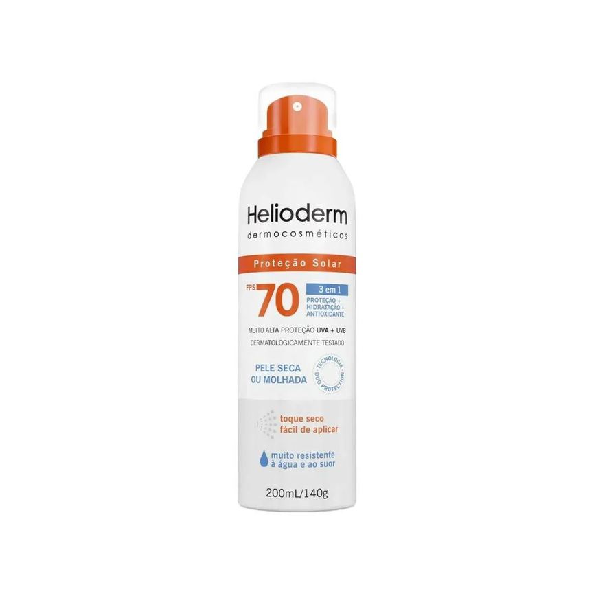 Helioderm Aerosol Corporal Fps70 - 200Ml - Kley Hertz