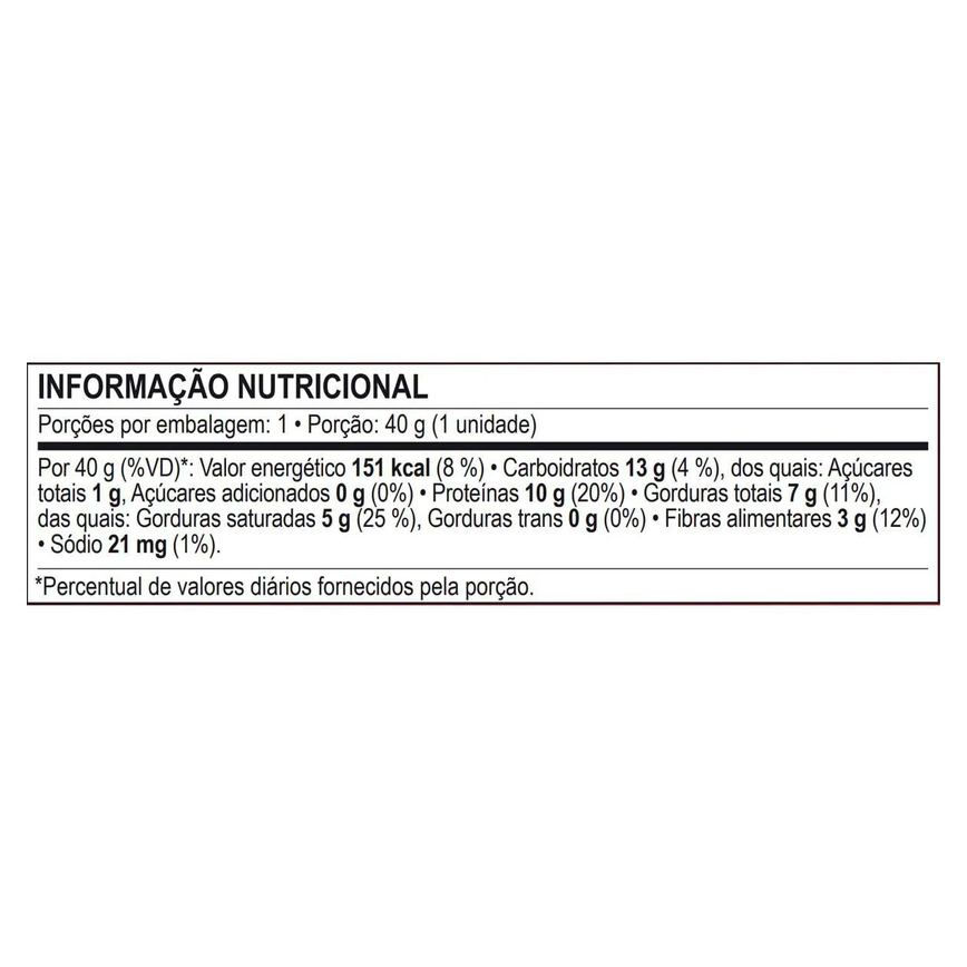 Barra de Proteína Nutrigood Creme de Avelã 40g