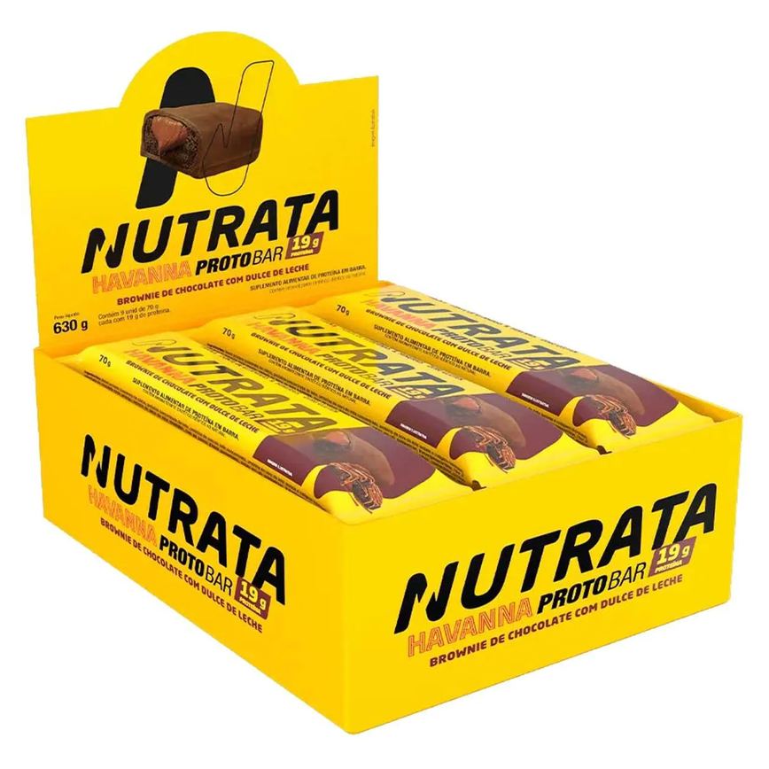 Protobar Havanna Brownie Chocolate Dulce Leche Havanna 70G