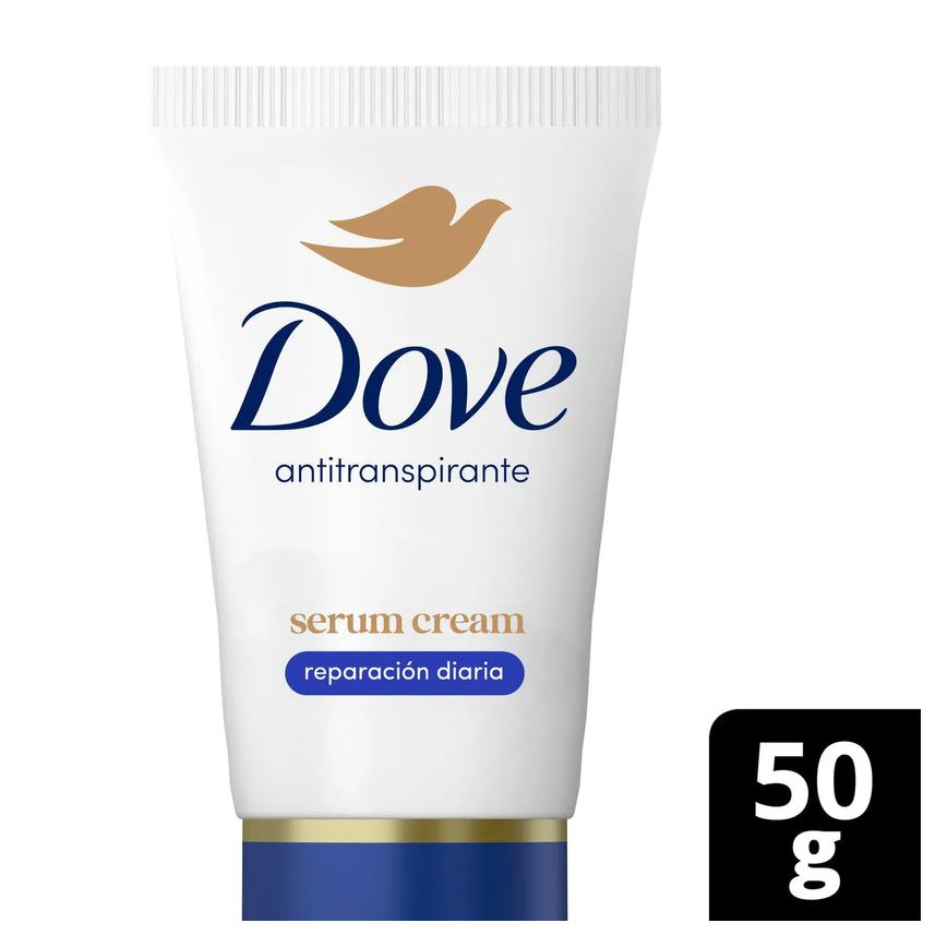 Desodorante Antitranspirante Creme Dove Creme Sérum Reparação Diária Feminino 48h 50g