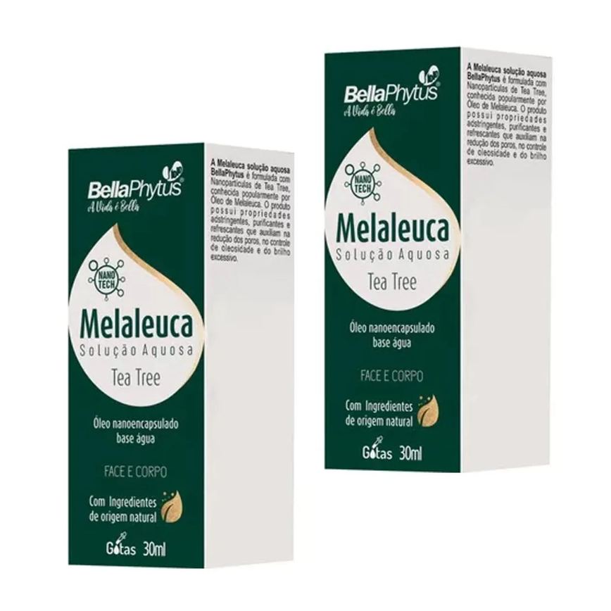 Kit 2Un Óleo de Melaleuca 30Ml Tea Tree Bellaphytus