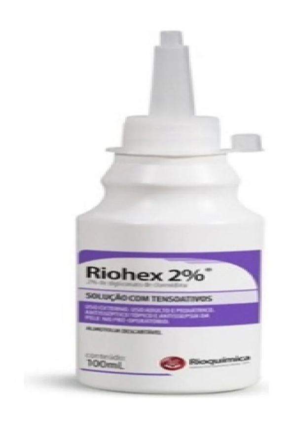 Riohex 2% Antisséptico Clorexidina Degermante 100Ml