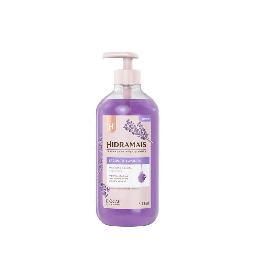 Hidramais Lavanda Sabonete Líquido 500Ml