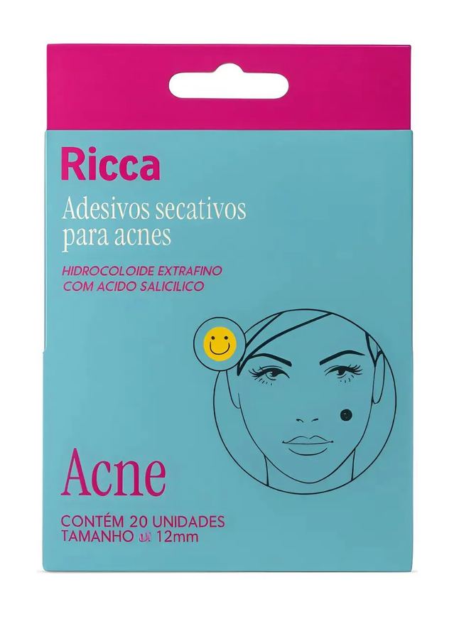 Adesivo Secativo para Acne Smile - Ricca