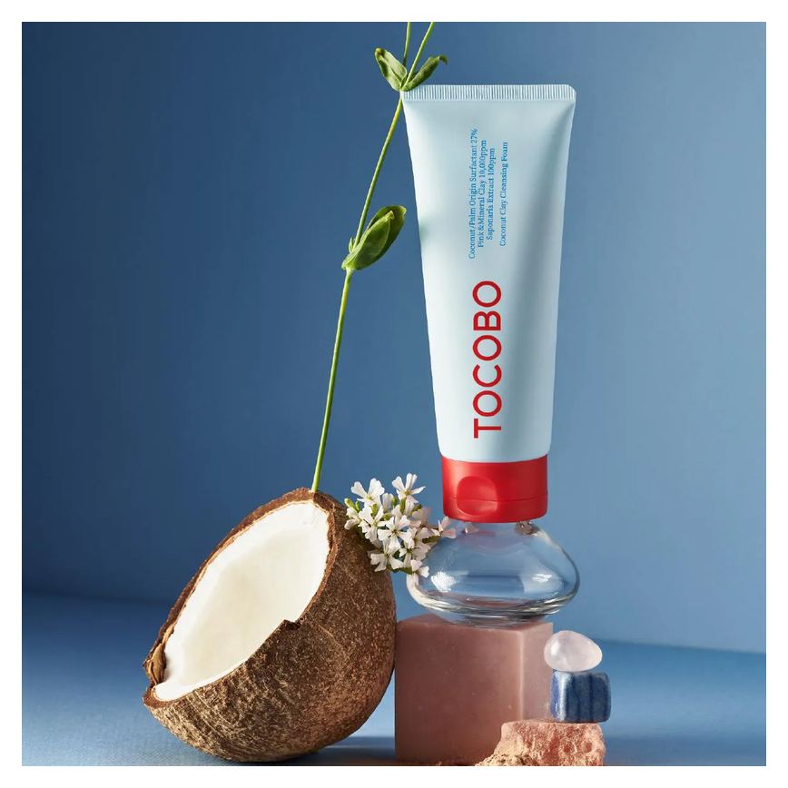 Limpador Facial Tocobo Coconut Clay Cleansing Foam 150ml