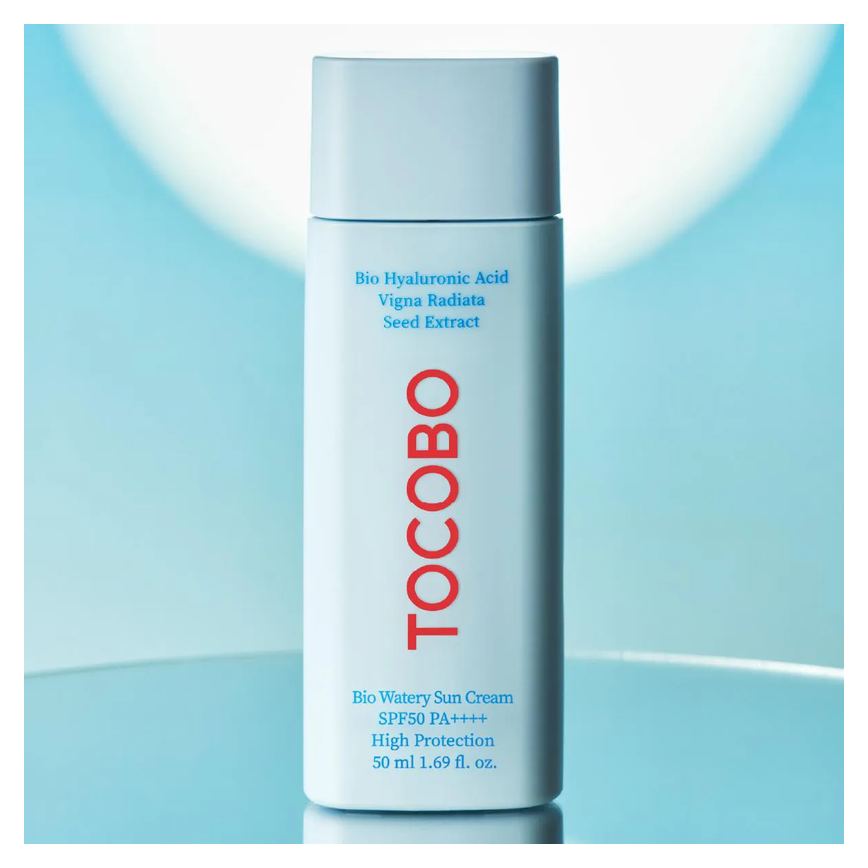 Protetor Solar Facial Tocobo Bio Watery Sun Screen FPS50+ 50ml