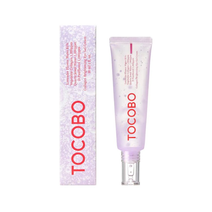 Gel Creme Hidratante para Área dos Olhos Tocobo Collagen Brightening Eye Gel Cream 30ml
