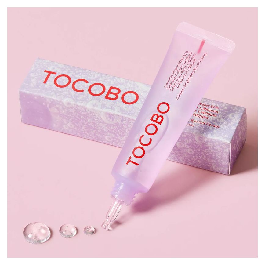 Gel Creme Hidratante para Área dos Olhos Tocobo Collagen Brightening Eye Gel Cream 30ml