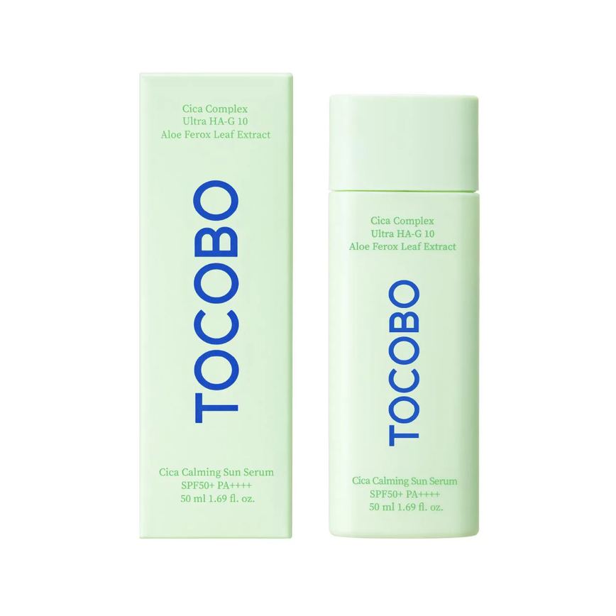 Protetor Solar Sérum Tocobo Cica Calming Sun Serum FPS50+ 50g