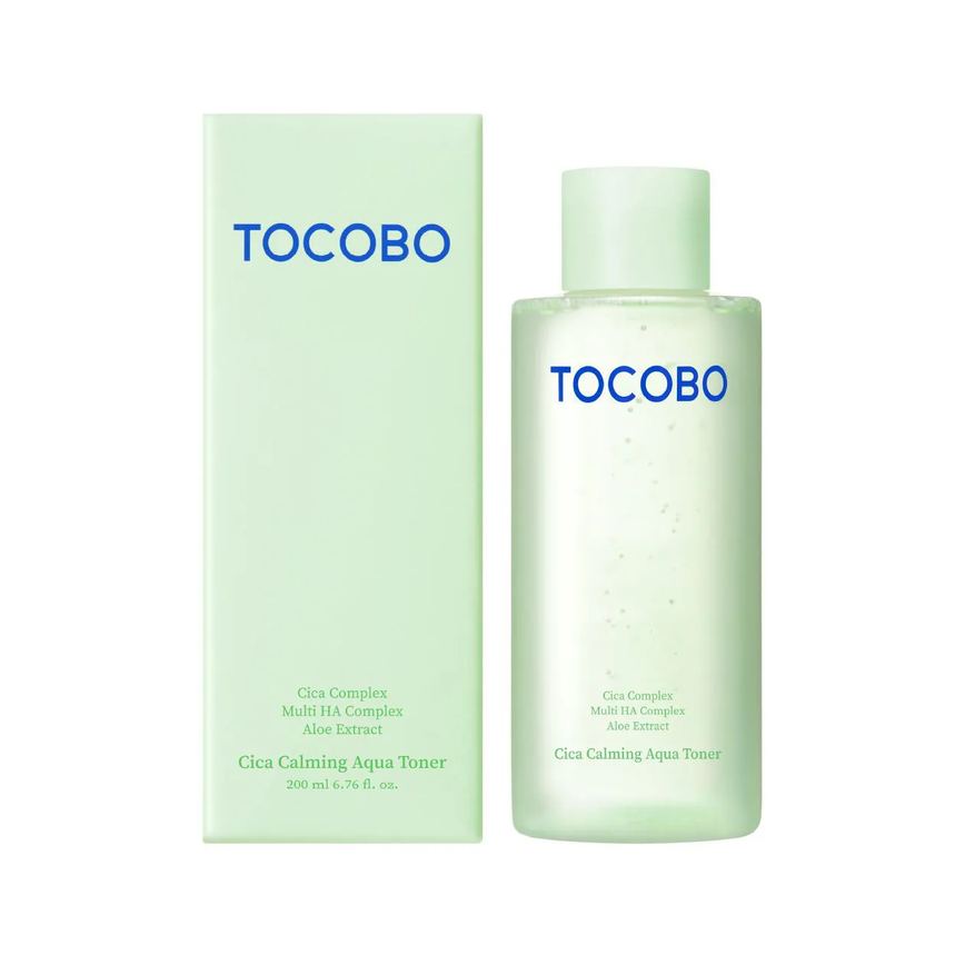 Tônico Facial Tocobo Cica Calming Aqua Toner 200ml