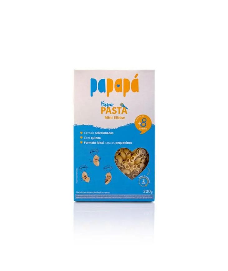 Papa Pasta Mini Elbow com Quinoa Papapá 200G