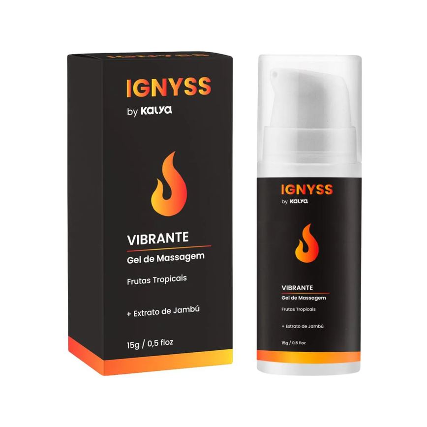 Ygnyss - Gel Sugador, Calor em Ondas Pulsa e Suga - 15Gr