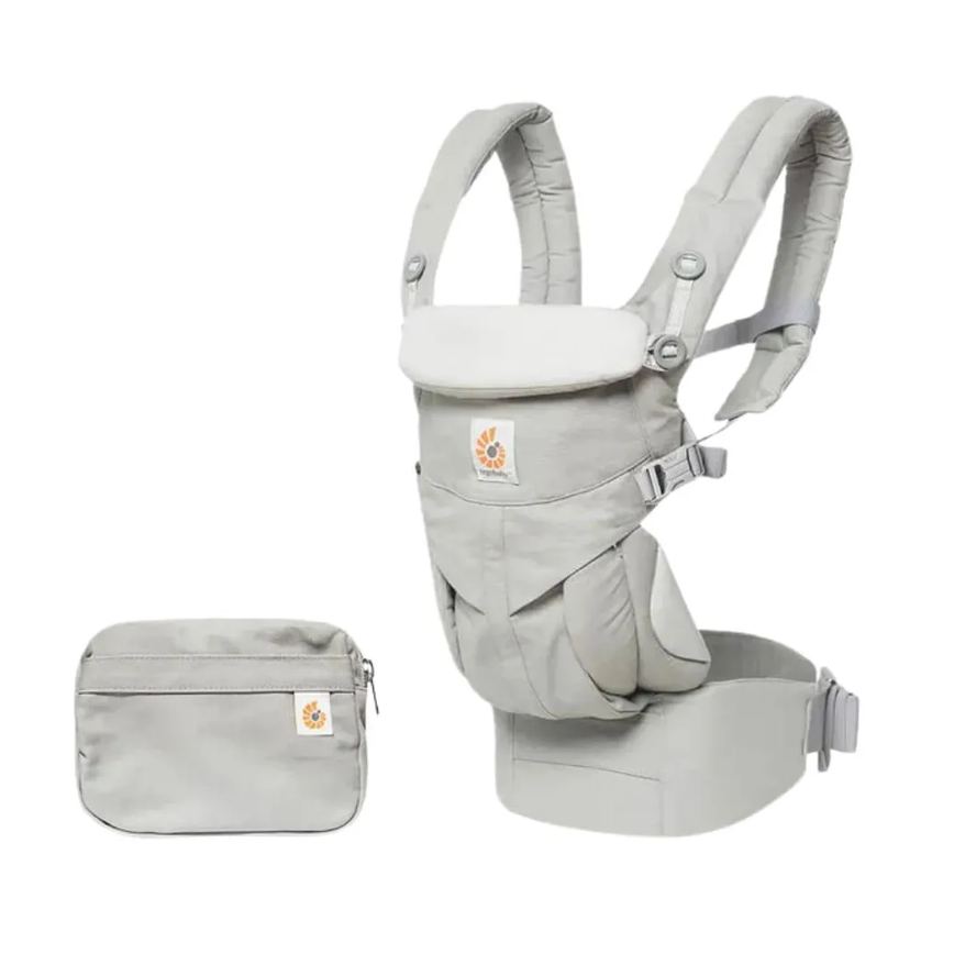 Canguru Bebê 4 Posições Ergonômico Classic Cotton Ergobaby Cinza