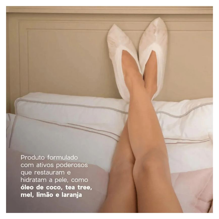 Oceane Foot Peeling Máscara Esfoliante para Pés