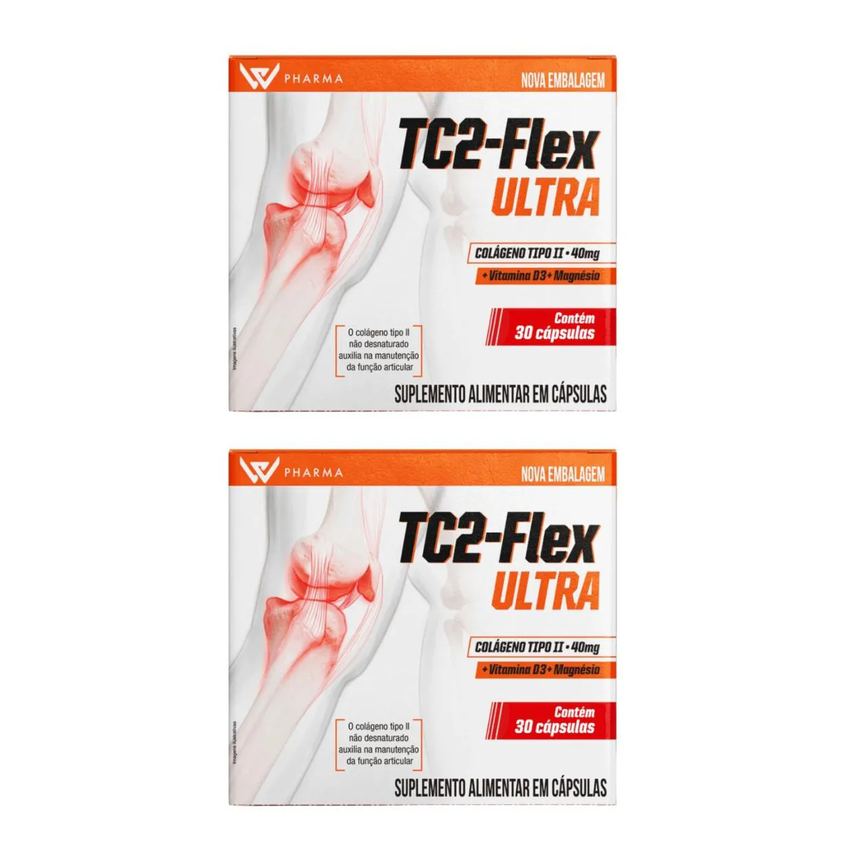 Kit C2 Tc2 Flex Ultra Prowin 40Mg – Suporte Articular C30