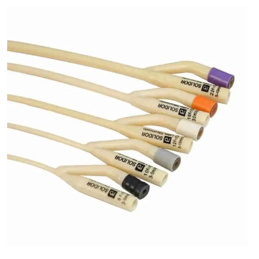 Sonda Foley 2 Vias 14/30Cc Caixa com 10 Unidades Solidor