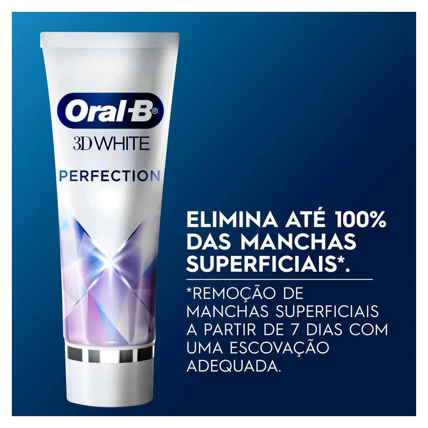 Creme Dental Oral-B 3D White Perfection 102g