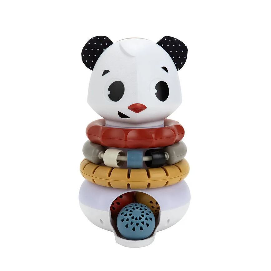 Brinquedo de Empilhar 3 em 1 Eletrônico Panda Tiny Rockers - Tiny Love