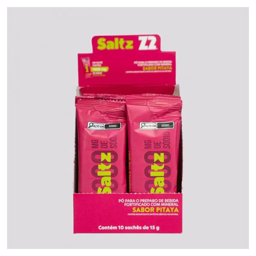 Saltz 1000 (Display C/10 Sachês 15G) - Sabor: Pitaya
