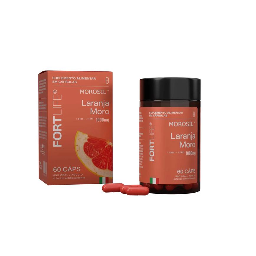 Morosil - Laranja Moro 1000Mg 60 Cápsulas