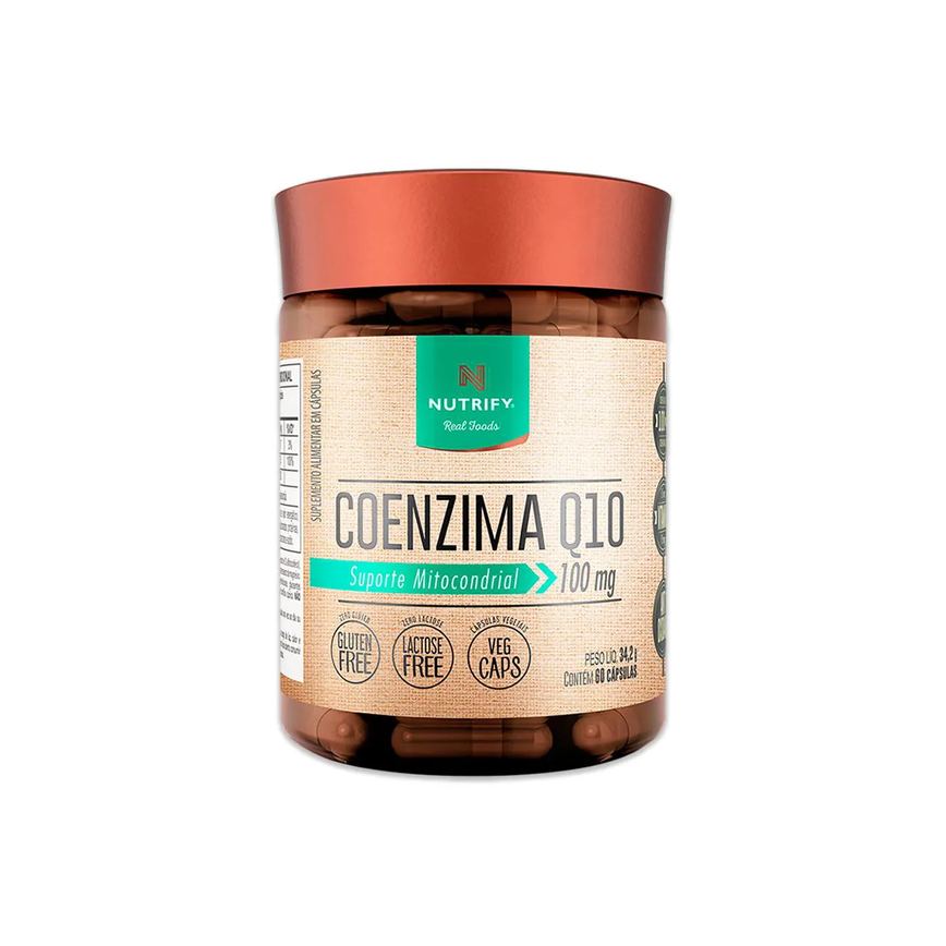 Coenzima Q10 + Vit. e Nutrify 60 Cápsulas