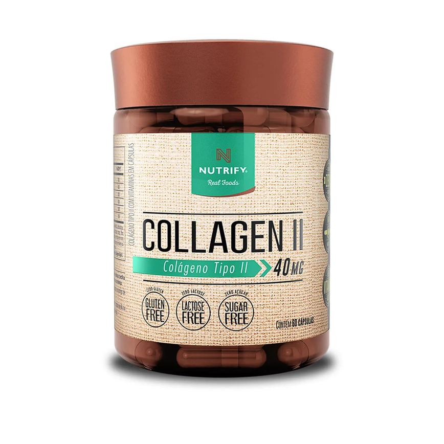 Collagen Ii Colágeno Tipo 2 Nutrify 60 Cápsulas