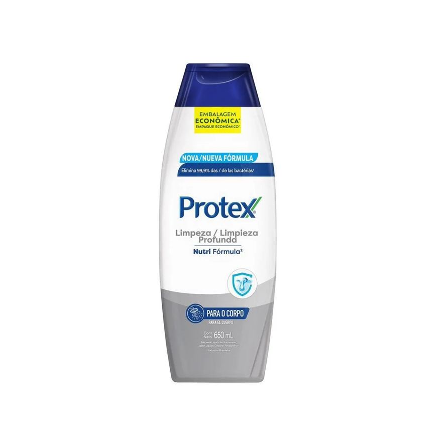 Sabonete Líquido Corporal Antibacteriano Protex Limpeza Profunda 650ml