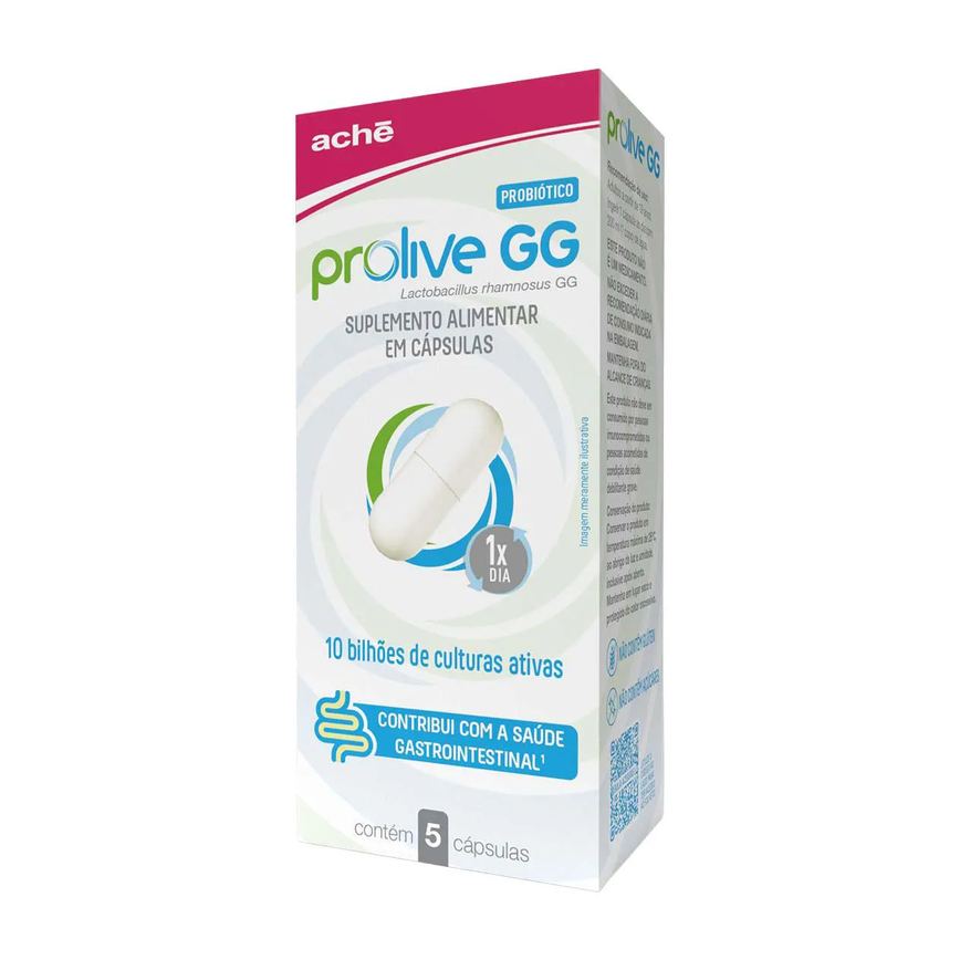 Probiótico Prolive GG 5 cápsulas