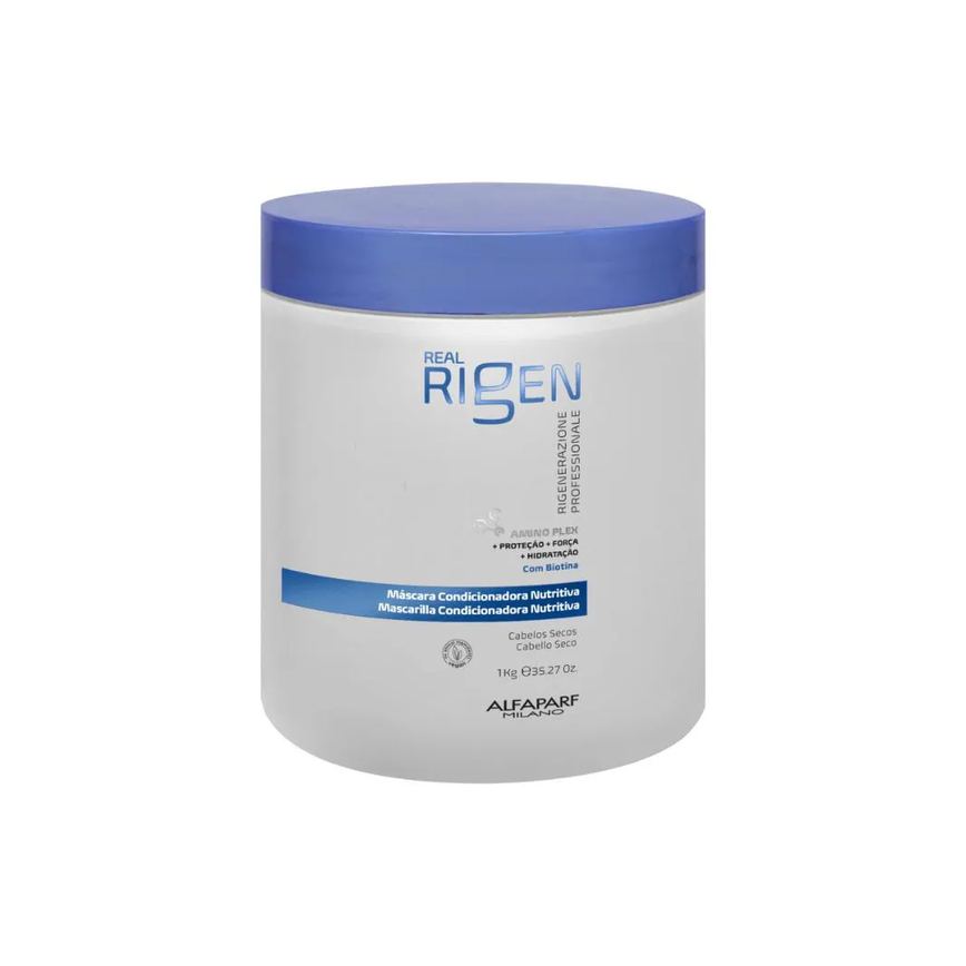 Máscara Alfaparf Real Rigen Condicionadora Nutritiva 1000 G