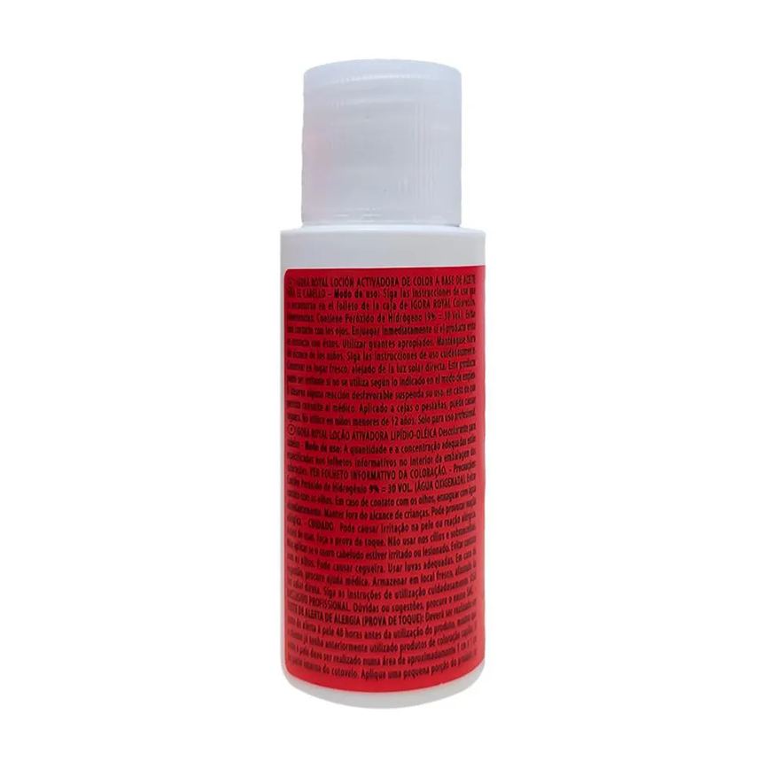 Igora Royal Ox Água Oxigenada Schwarzkopf Professional 30 Vol. 60Ml