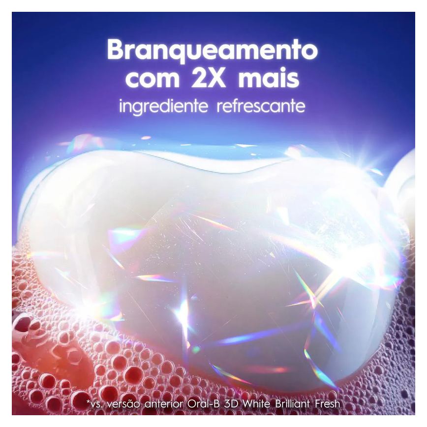 Creme Dental Oral-B 3D White Branqueamento 140g