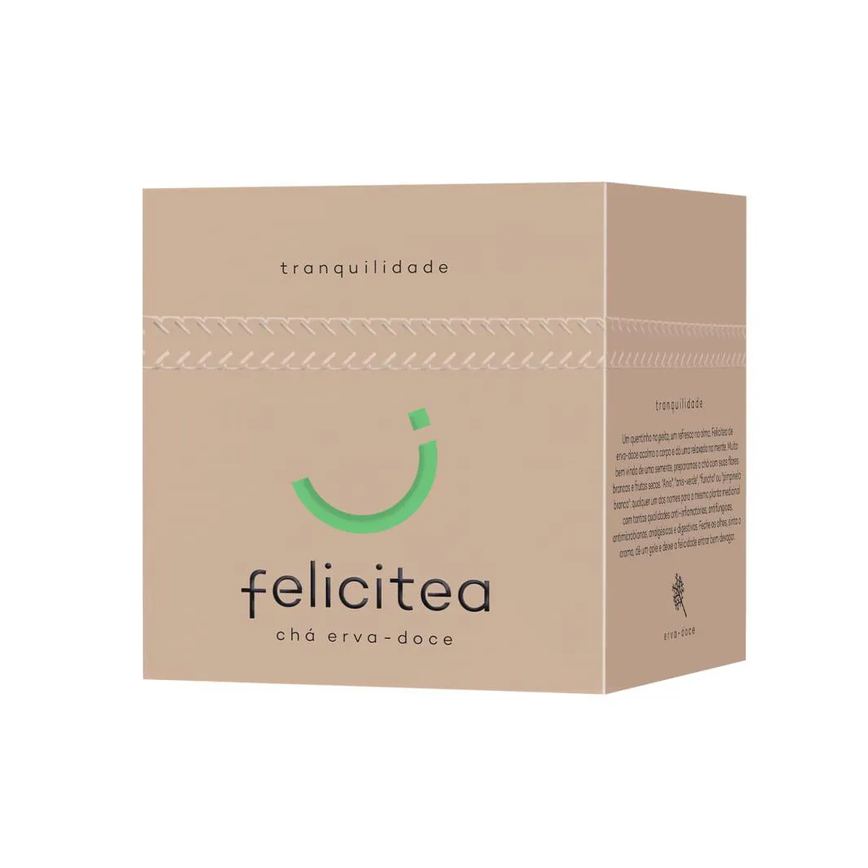 Chá Erva Doce Felicitea 15 Saches 60G