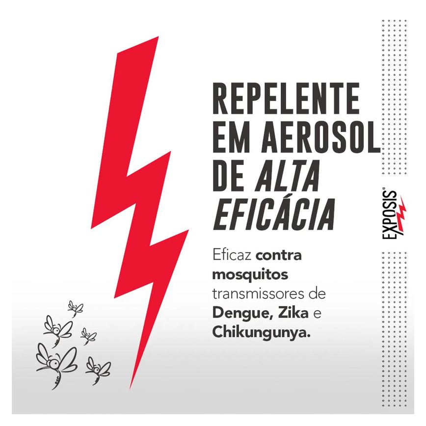 Repelente Exposis Extrême com Icaridina Aerossol 100ml