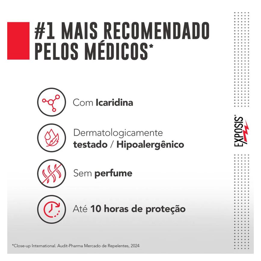 Repelente Exposis Extrême com Icaridina Aerossol 100ml