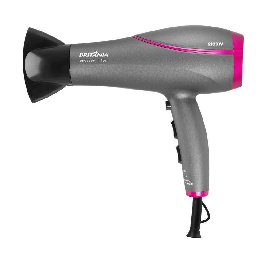 Secador de Cabelos Britânia 2100W Bsc2200 Bivolt