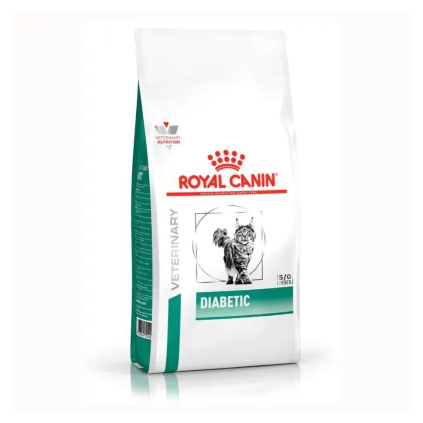 Ração Royal Canin Dieta Veterinária Diabetic para Gatos Adultos 1,5Kg