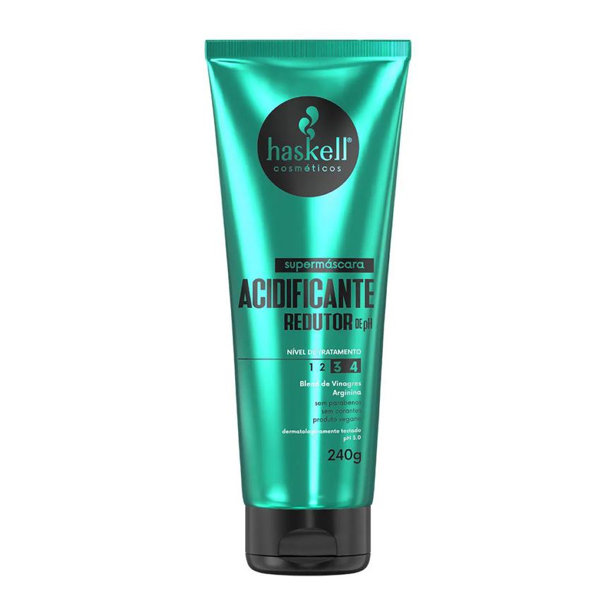 Máscara de Cabelo Acidificante Haskeell Redutor de PH 240g