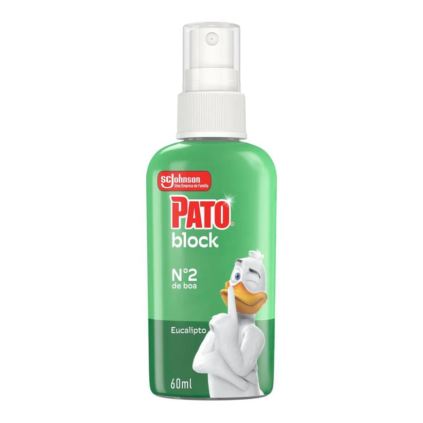 Bloqueador de Odores Sanitário Pato Block Eucalipto 60ml