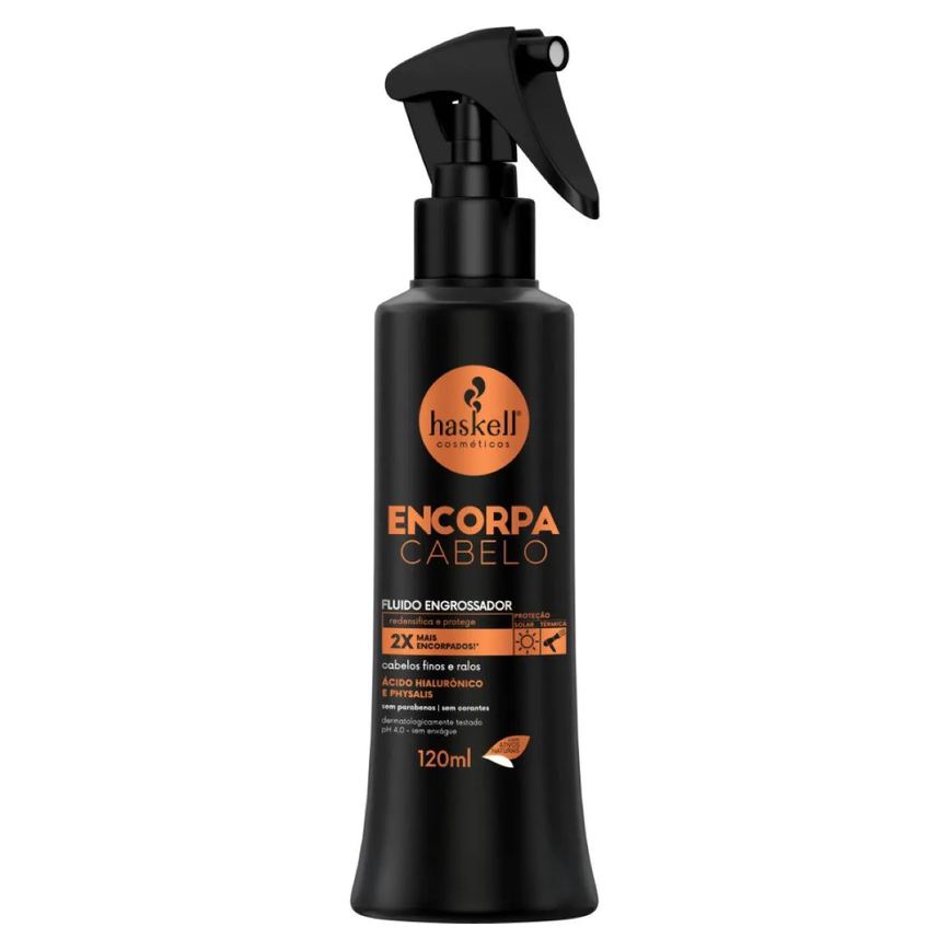 Finalizador Fluido Haskell Encorpa Cabelo 120ml