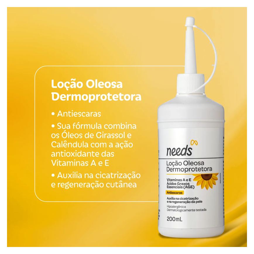 Loção Oleosa Dermoprotetora Needs 200ml