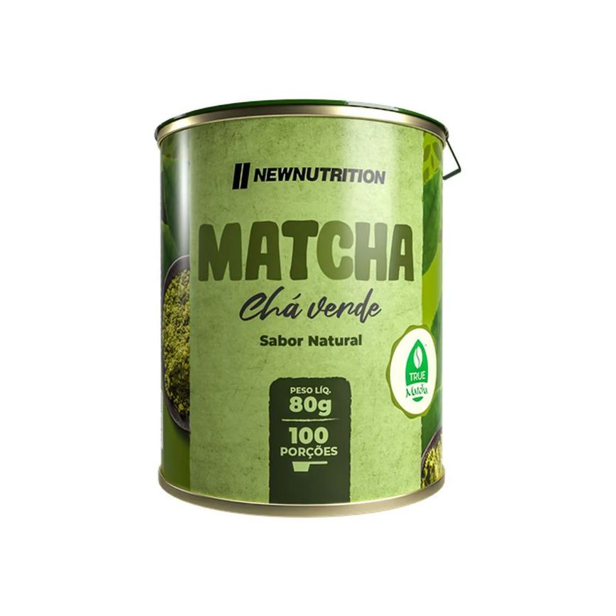 Chá Verde Matchá - 80G Natural - Newnutrition