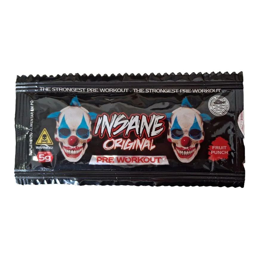 Insane Original - 1 Sachê de 5G Fruit Punch - Demons Lab