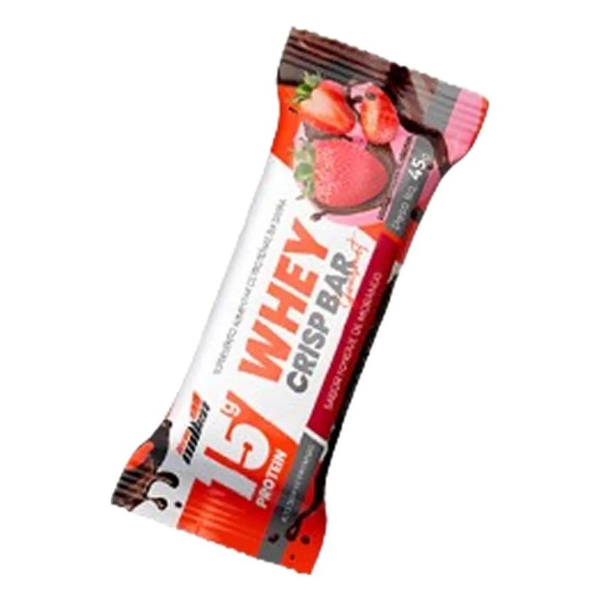 Whey Crisp Bar Gourmet - 1 Barra 45G Fondue de Morango - New Millen