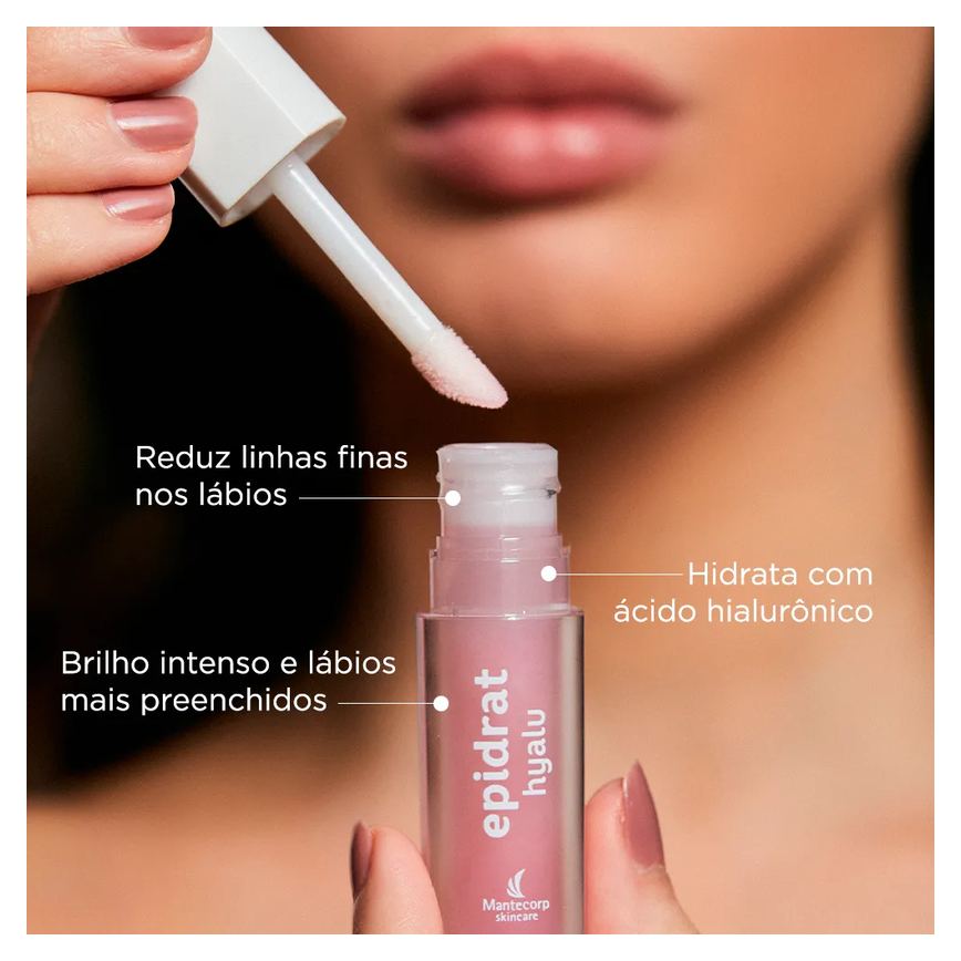 Kit C/ 3 Lip Oil - Epidrat Hyalu sem Cor