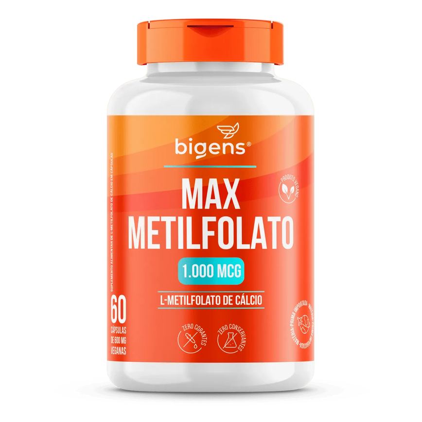 Max L-metilfolato Metilfolato 1000 60 Capsulas Bigens