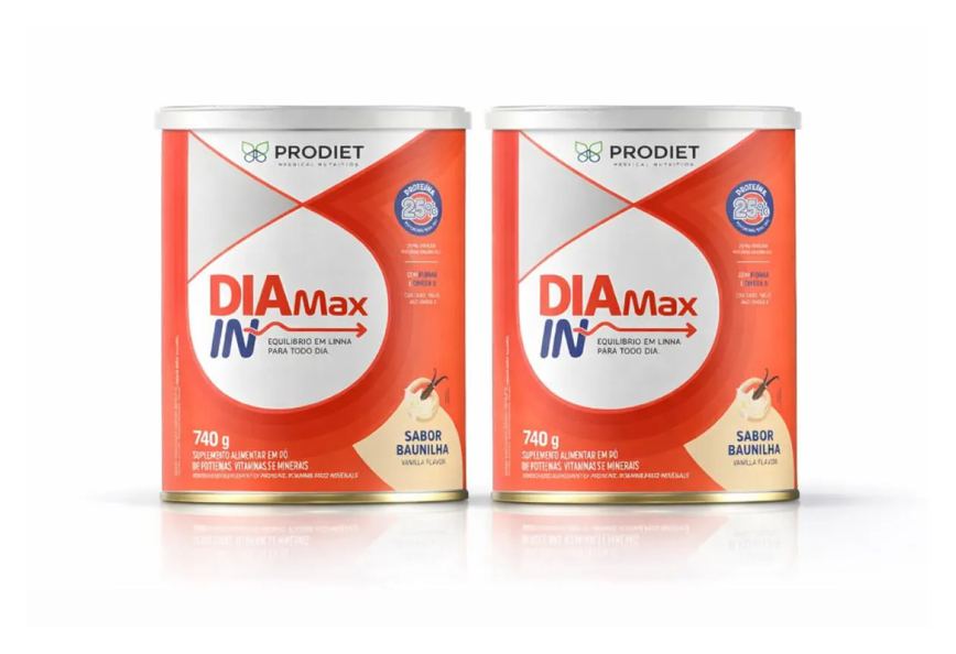 Kit C/ 2 Diamax In Baunilha - Lata 740 Gr
