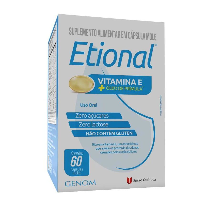 Etional Vitamina e + Oleo de Primola 60 Capsulas Moles