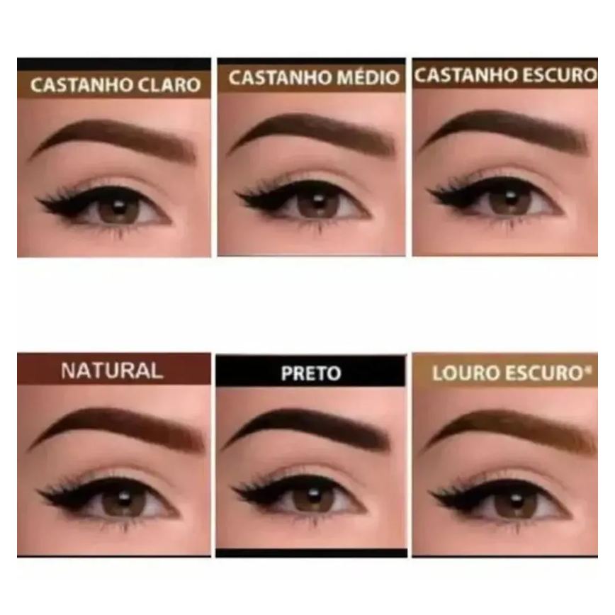 Henna Pronta para Sobrancelhas Indiana Beauty Castanho Escuro