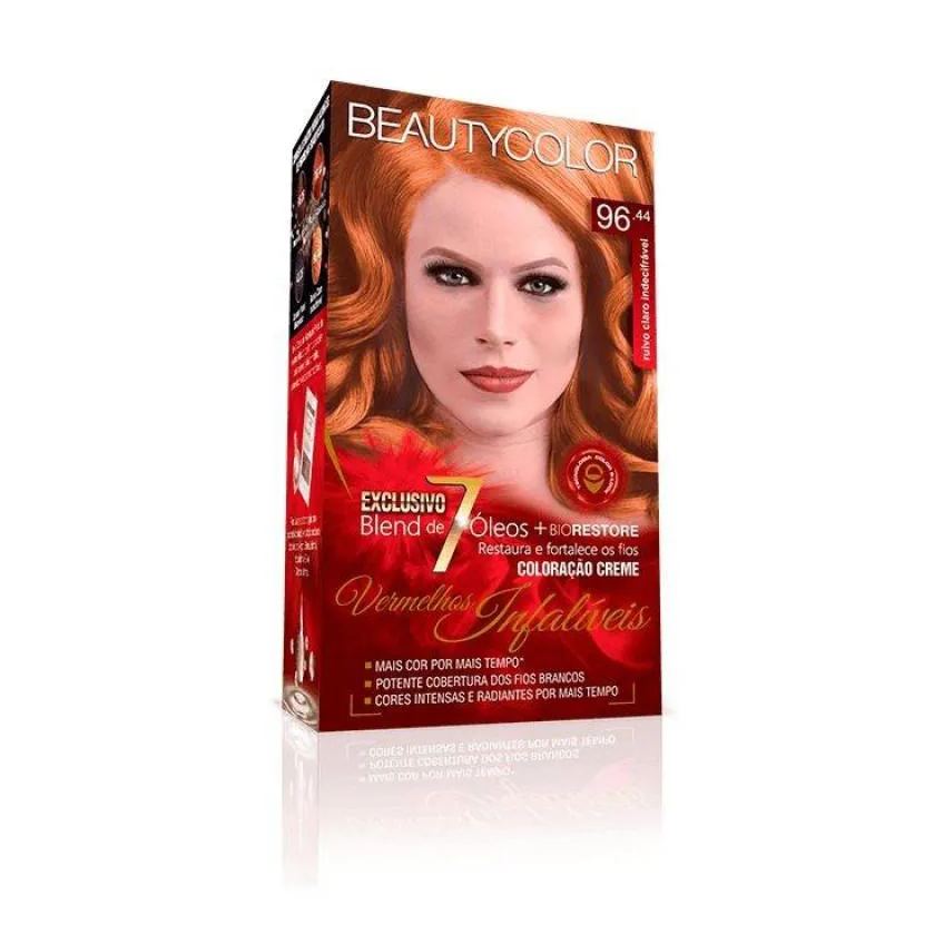 Tintura Beauty Color 96.44 Ruivo Claro Indecifrave (Espe)