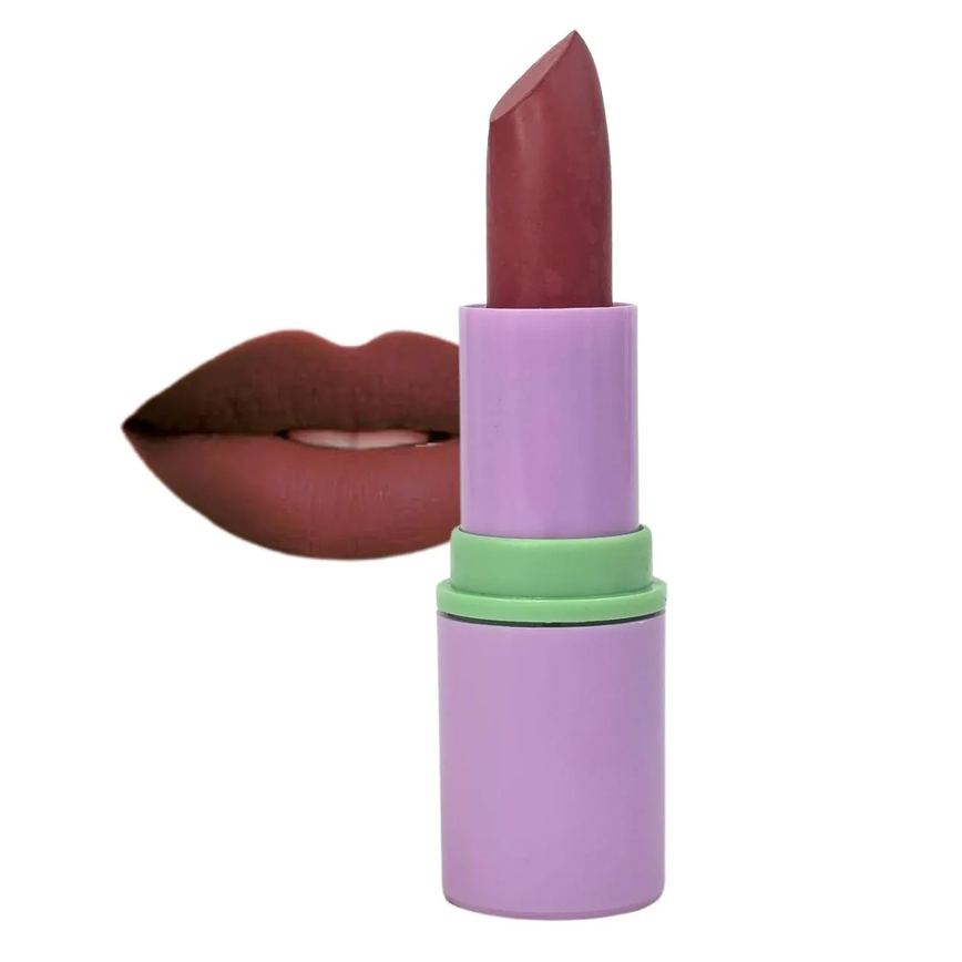 Batom Brilho Intenso Rosa Chá Shine Colors Abelha Rainha 3,7G